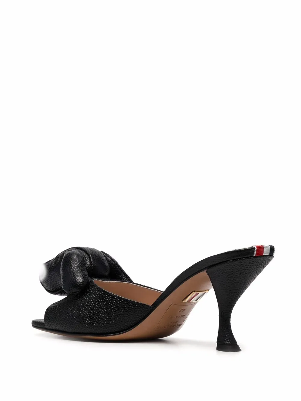  Thom Browne Mules Mit Hector Motiv   Schwarz 