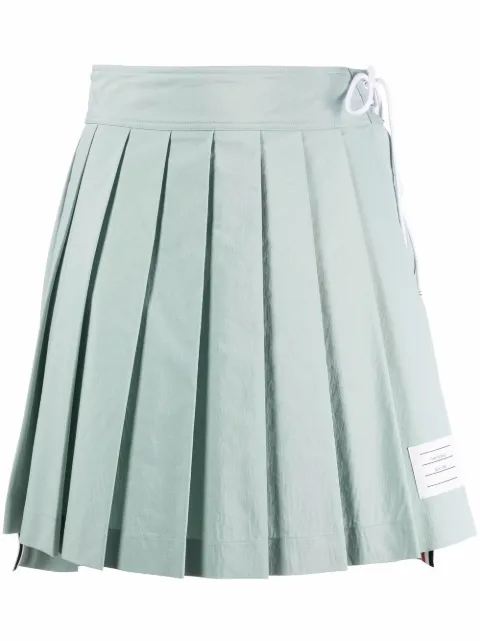 Thom Browne step-hem pleated mini skirt