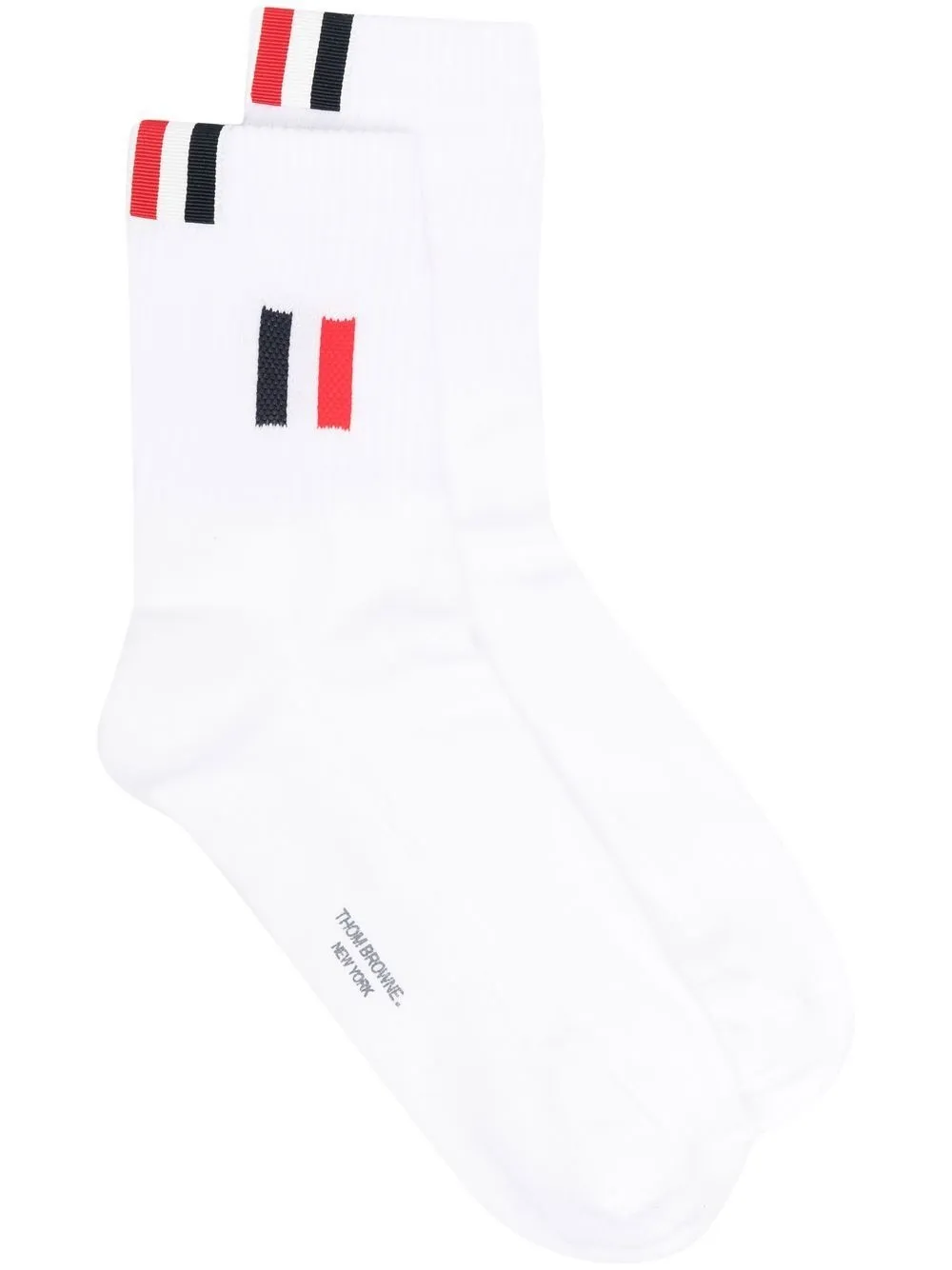 THOM BROWNE RWB-TAB COTTON SOCKS