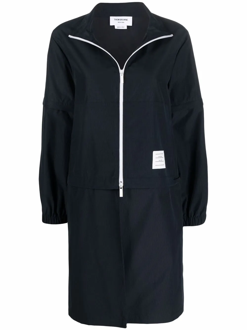 

Thom Browne parka con paneles removibles - Azul