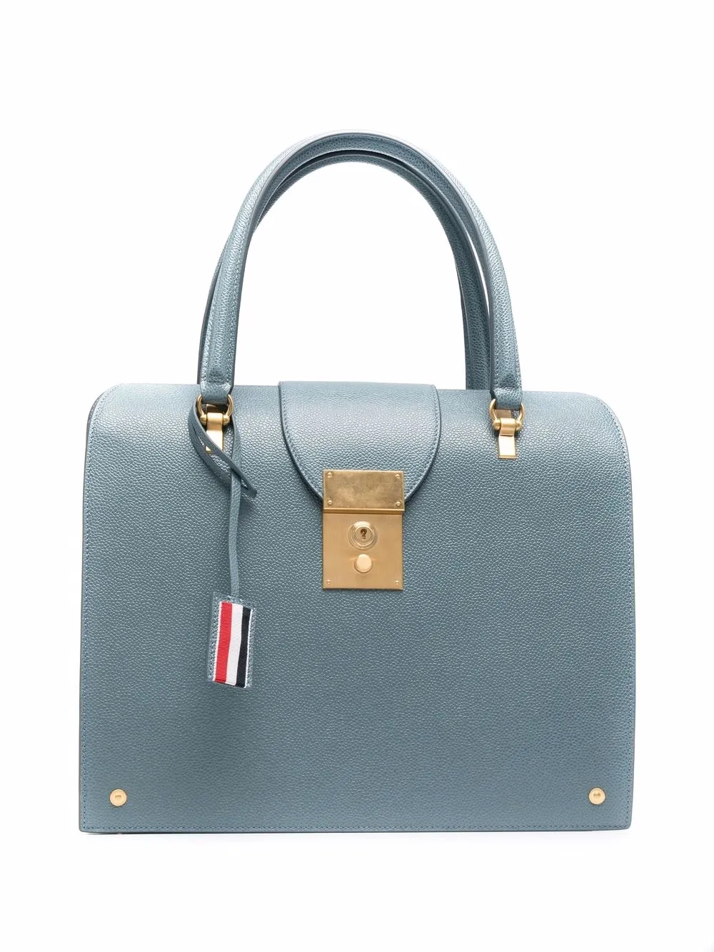 

Thom Browne Mrs. Thom leather tote bag - Blue