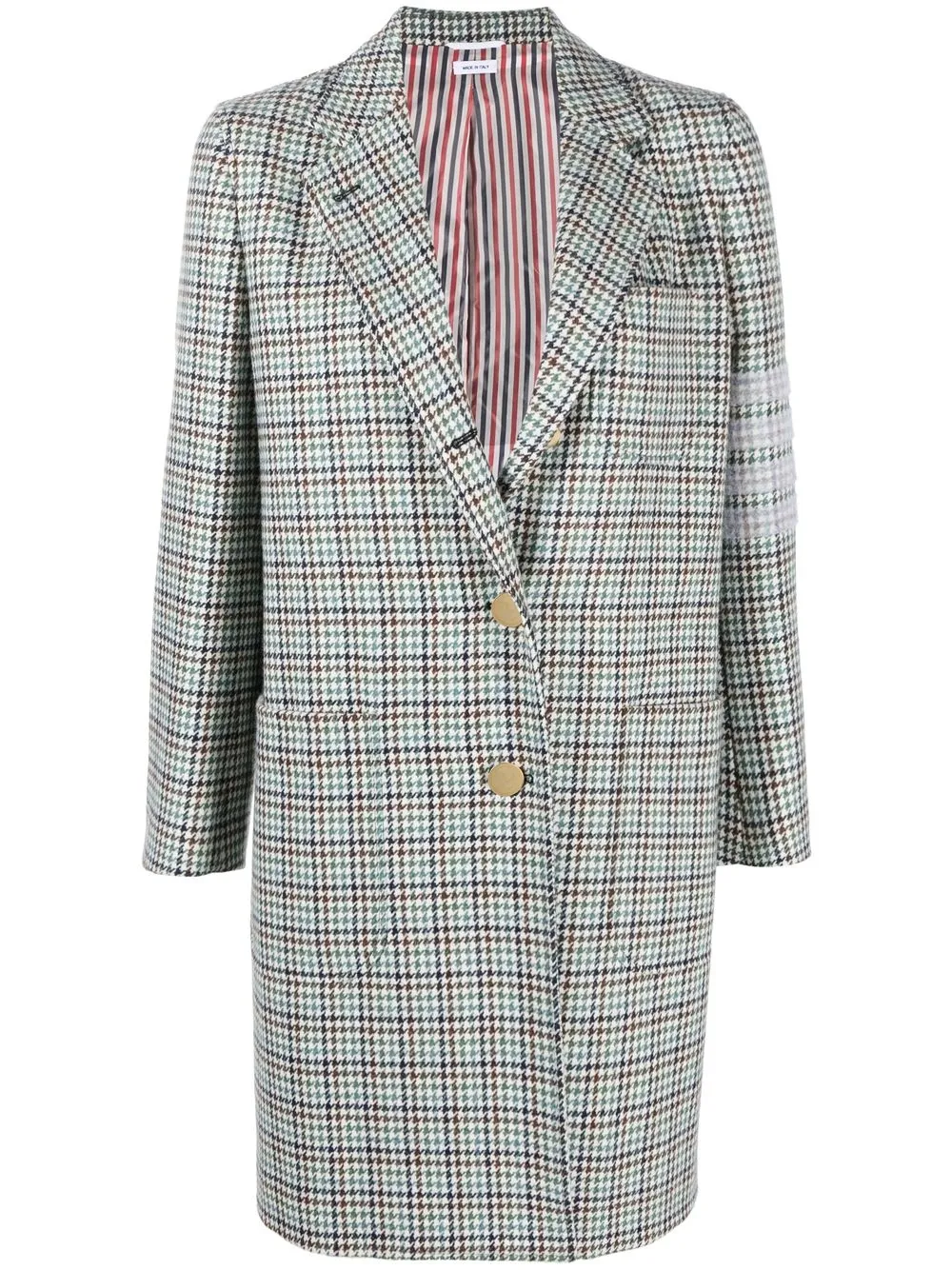 

Thom Browne 4-Bar single-breasted wool coat - Neutrals