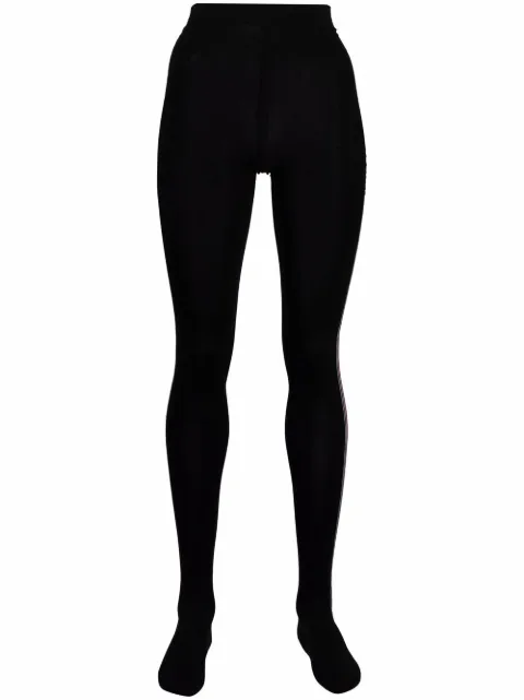 Thom Browne intarsia side-stripe opaque tights