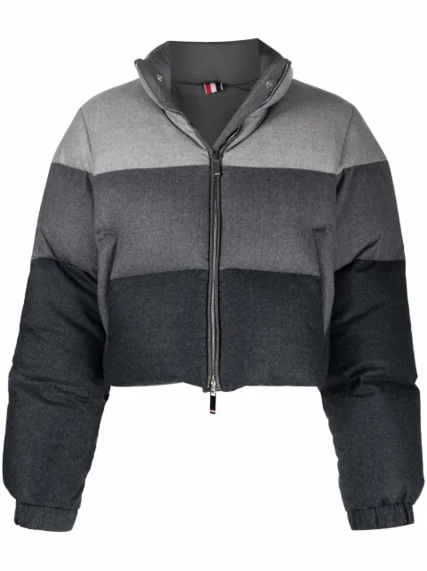 Thom Browne cropped puffer down jacket