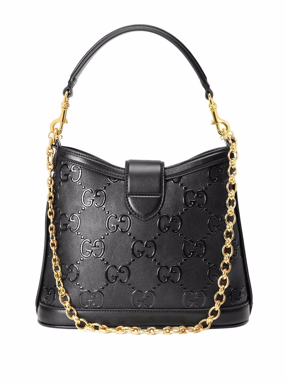 Shop Gucci small GG embossed tote bag with Express Delivery - FARFETCH