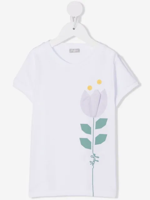 Il Gufo flower-print T-shirt