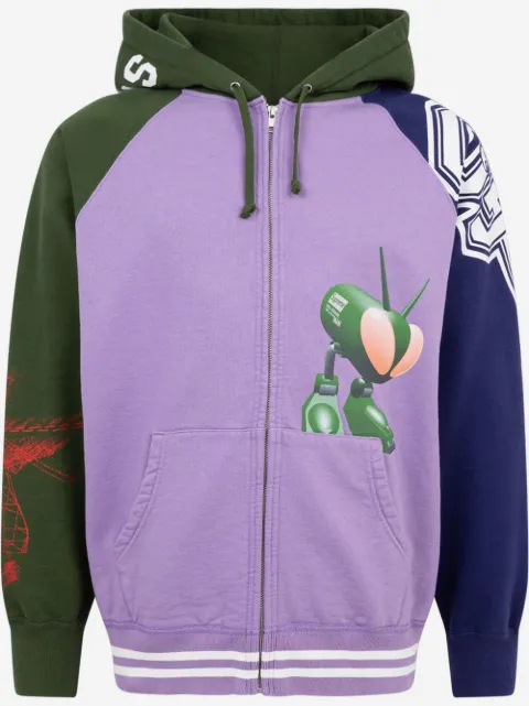 Supreme x Junya Watanabe zip-up hoodie