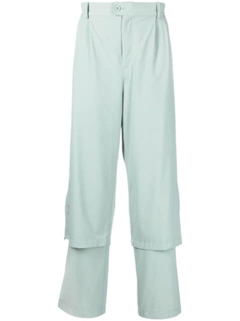 Off Duty Ocie layered straight-leg trousers