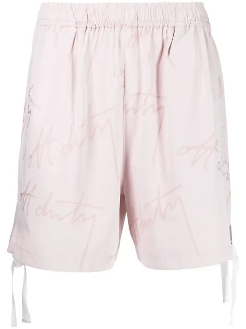 Off Duty Role side-tie shorts