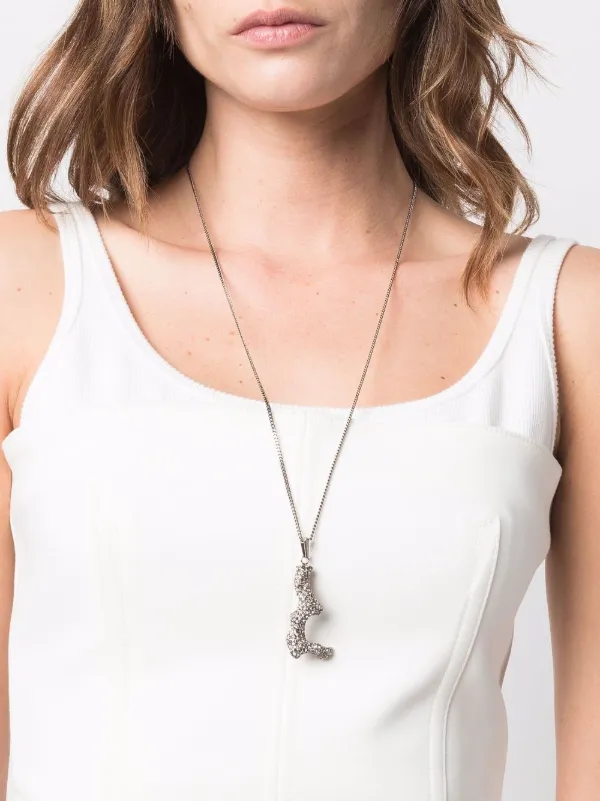 Alexander McQueen coral-pendant Chain 