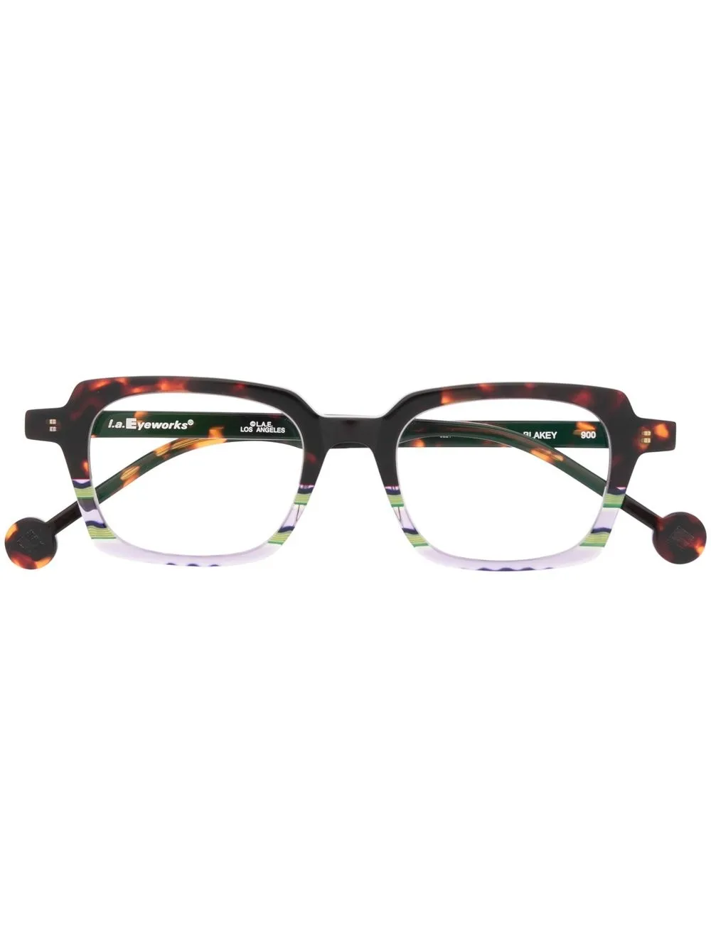 

L.A. EYEWORKS lentes Blakey - Marrón