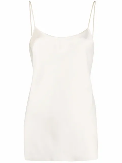 Victoria Beckham V-back slip top 