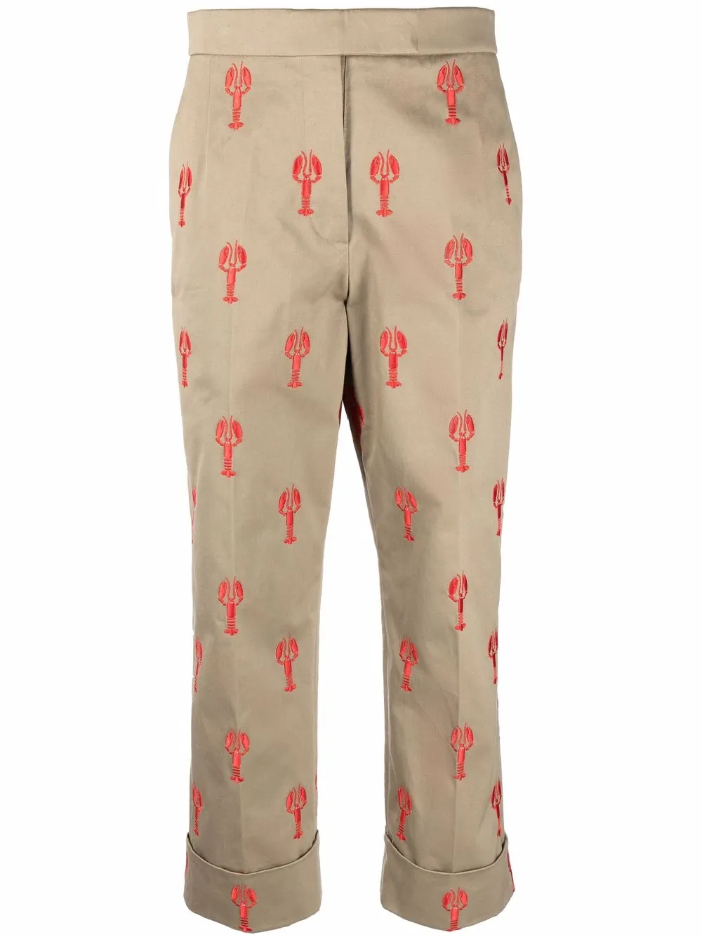 

Thom Browne pantalones con bordado de langostas - Neutro