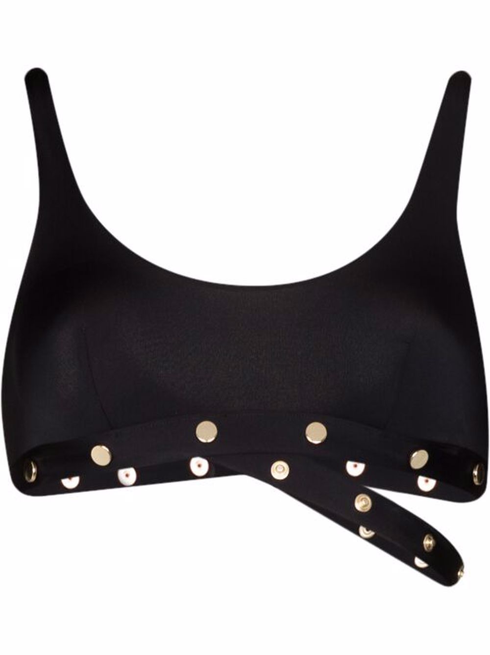 

Agent Provocateur top de bikini Donia con apliques - Negro