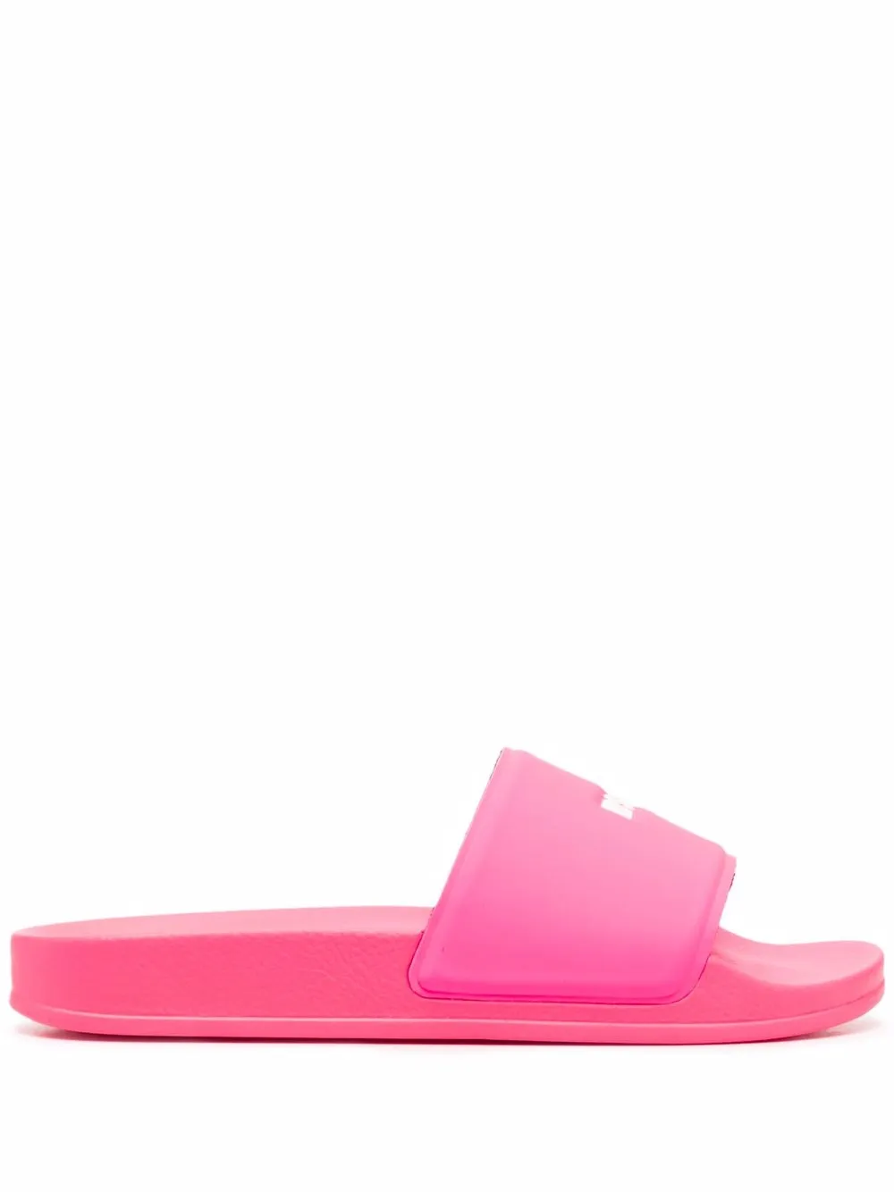 

MSGM logo-embossed rubber slides - Pink