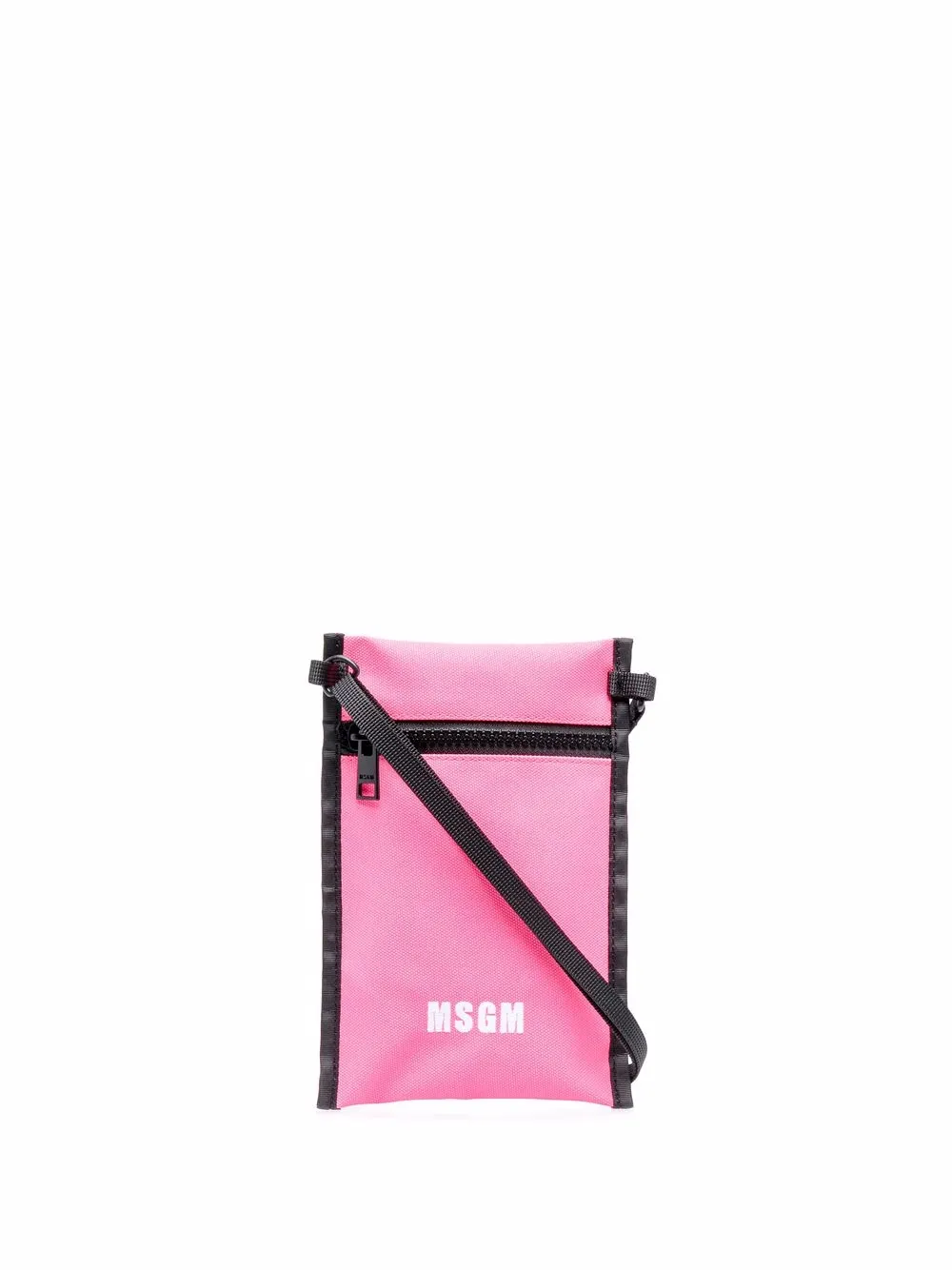 

MSGM bolsa satchel rectangular - Rosado