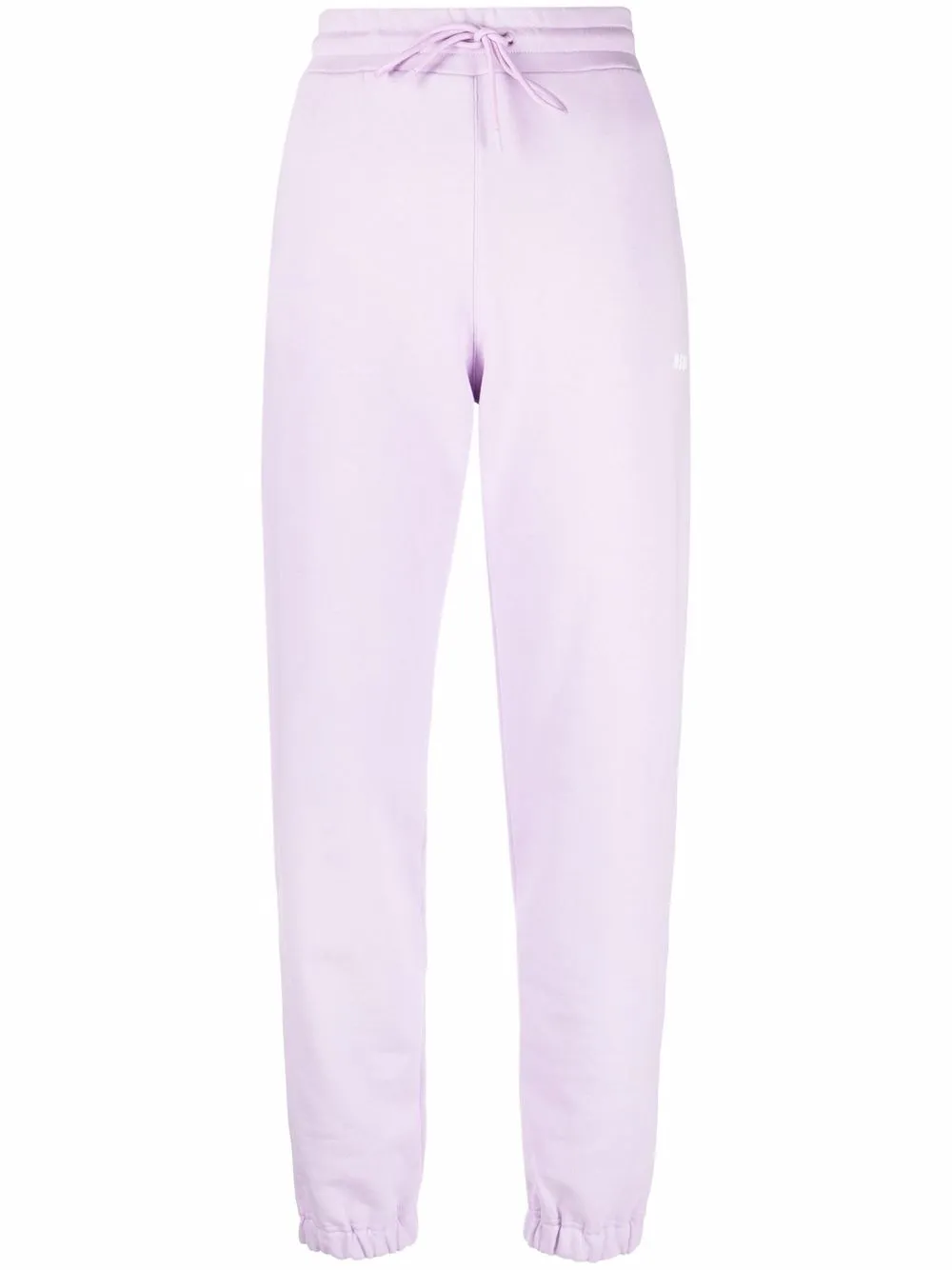 MSGM logo-print track pants | Purple | Image 1