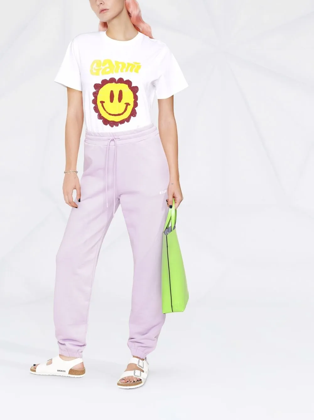 MSGM logo-print track pants | Track Pants | Image 2
