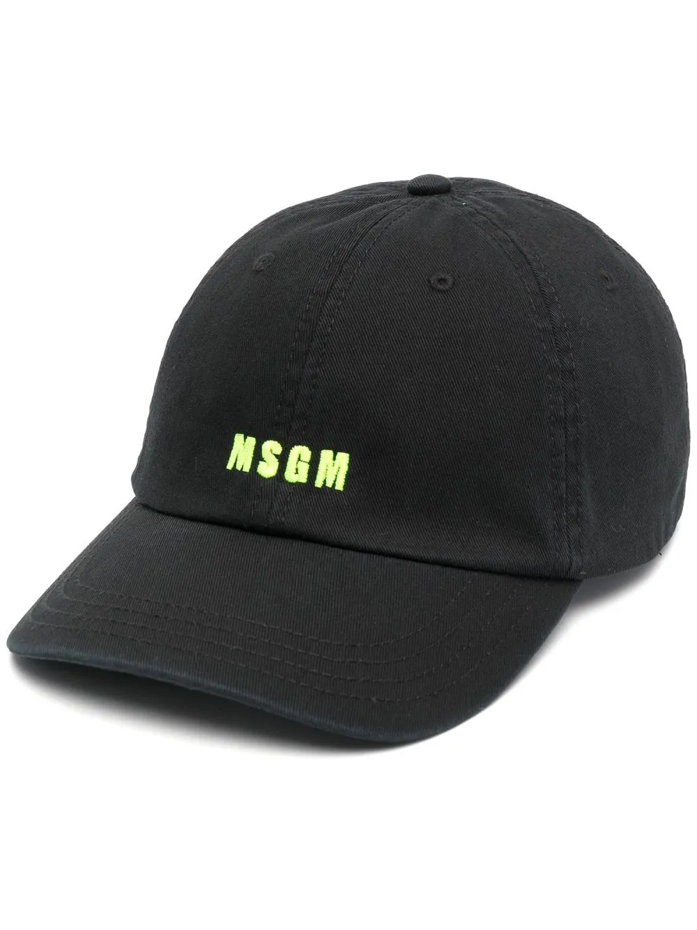 

MSGM logo embroidered cap - Black