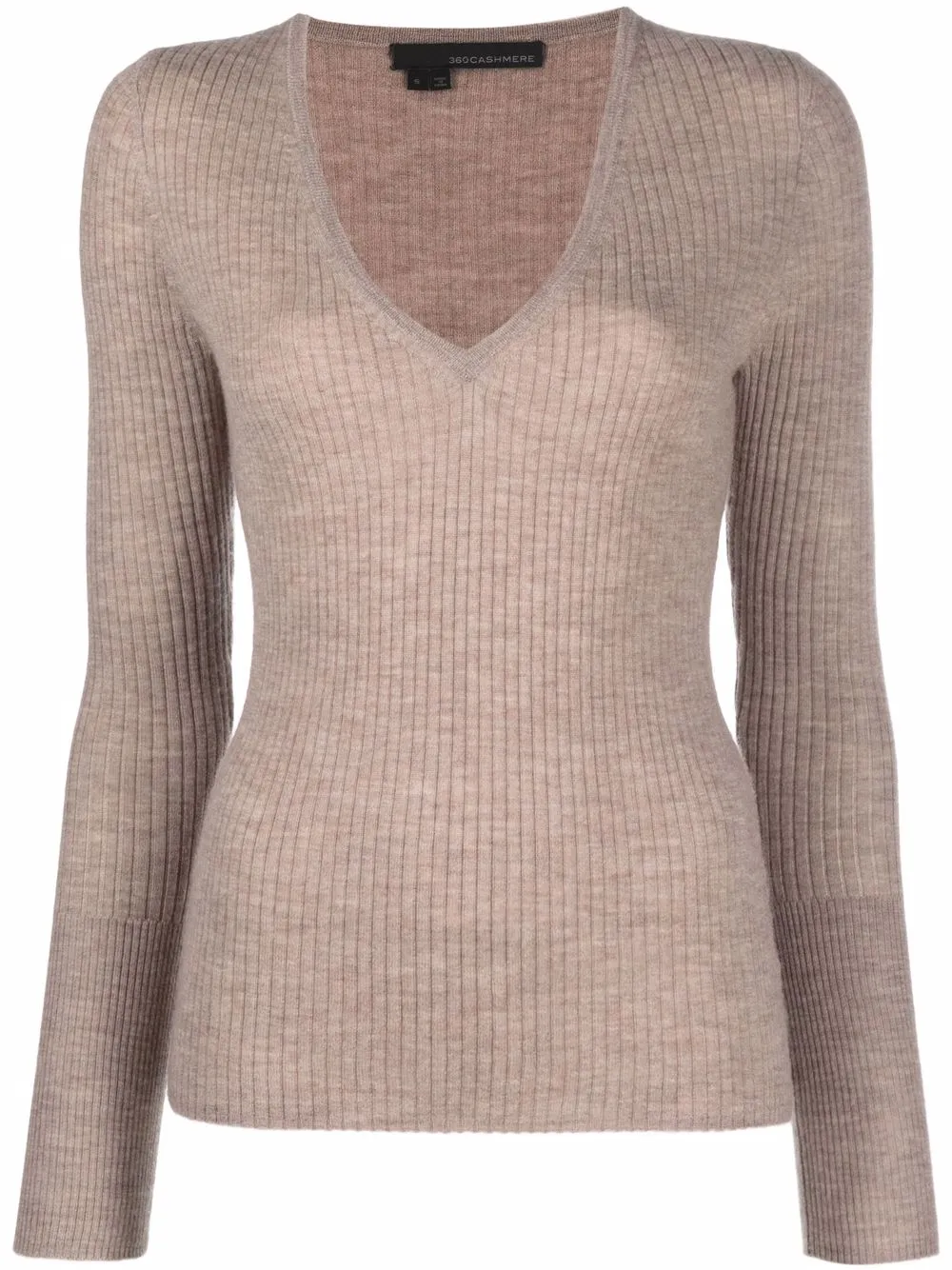 360Cashmere ribbed-knit cashmere jumper