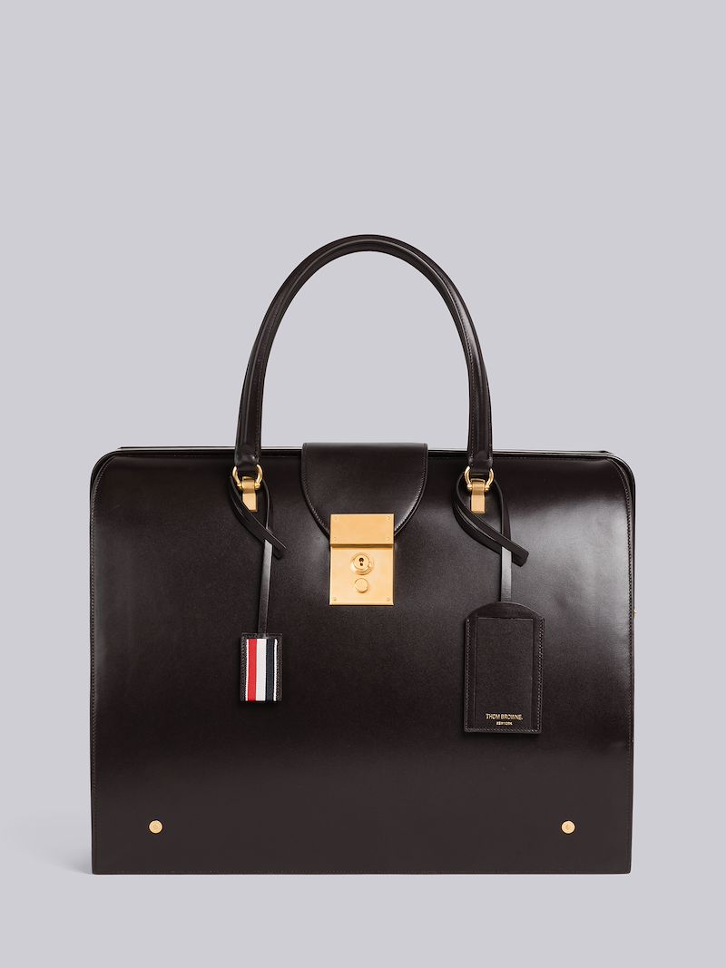 Box Calf Leather Mr. Thom Bag | Thom Browne Official