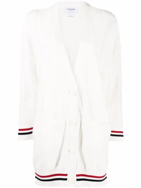 Thom Browne Cardigan mit Streifen