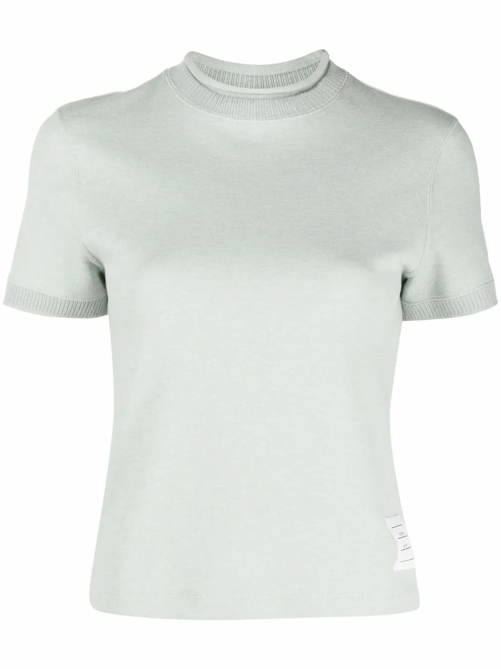 

Thom Browne roll-neck short-sleeve T-shirt - Green