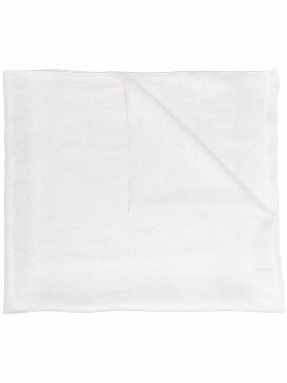 

Maje lightweight frayed-hem scarf - White