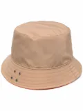 MSGM rivet detail bucket hat - Neutrals