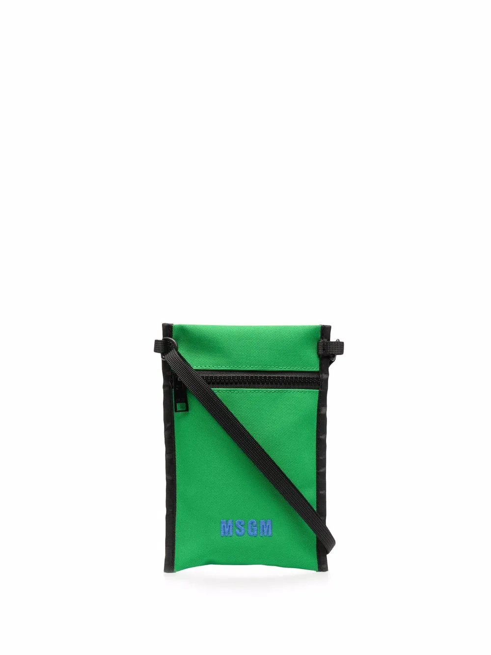 

MSGM bolsa satchel rectangular - Verde