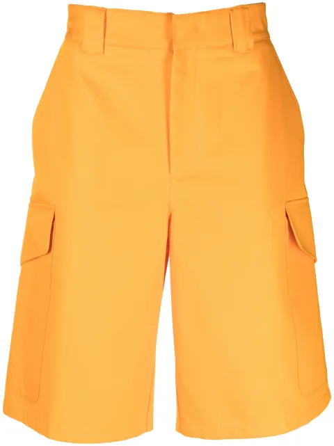 MSGM شورت مفصل بطول الركبة