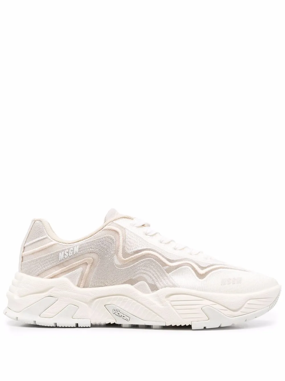 

MSGM panelled-detail sneakers - Neutrals