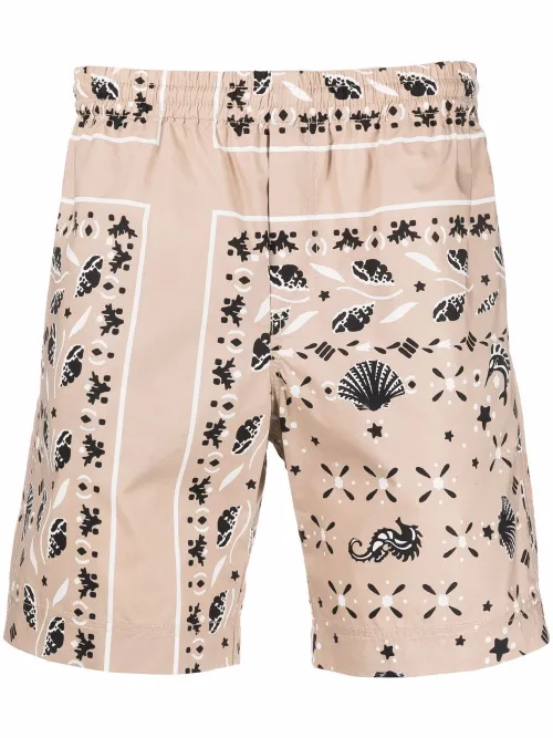 Short à motif cachemire - MSGM - Modalova