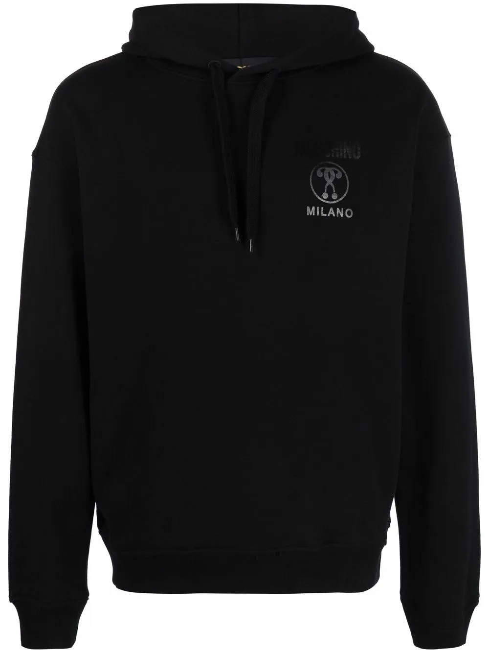 

Moschino hoodie con logo estampado - Negro