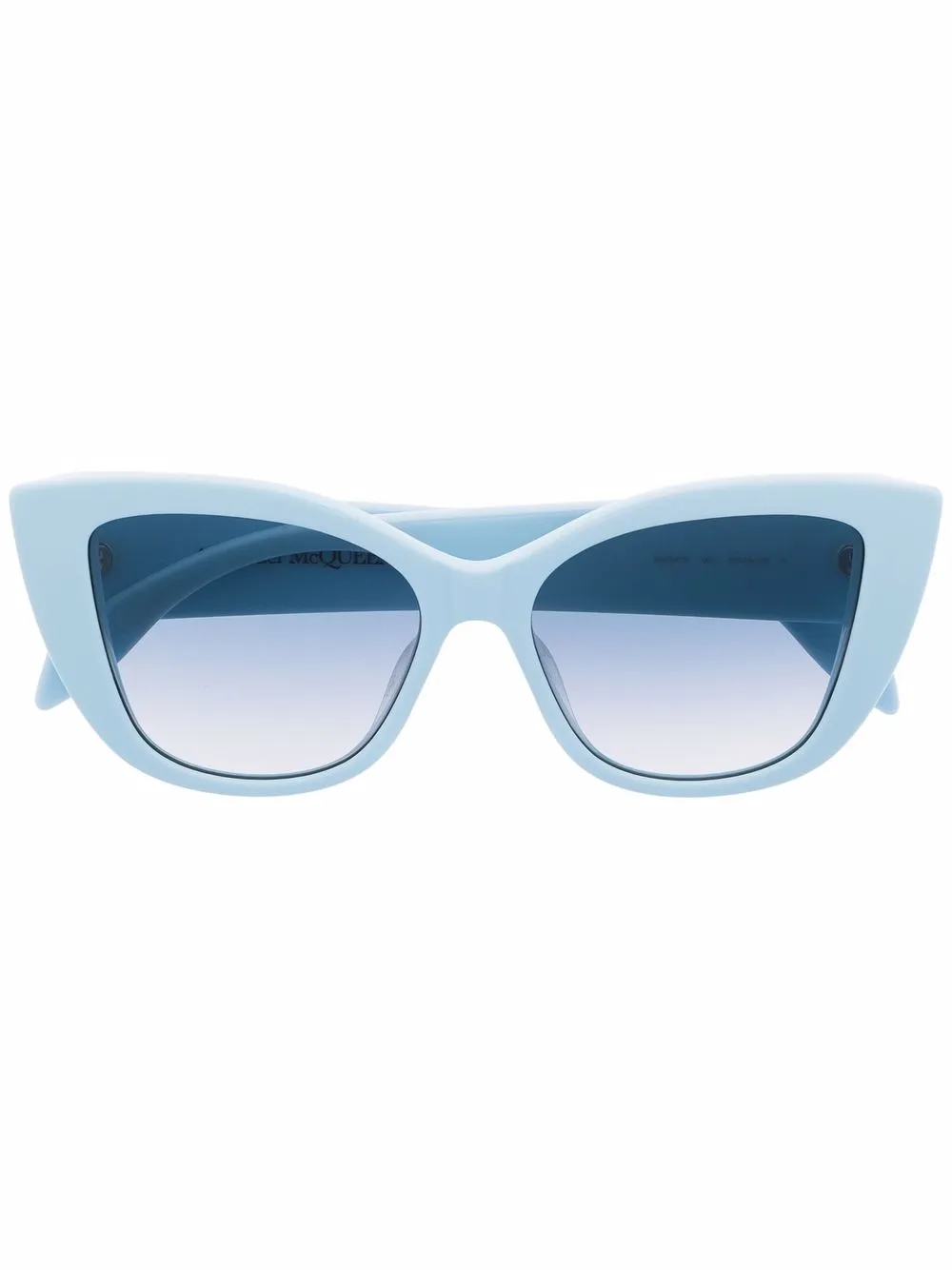

Alexander McQueen lentes de sol con armazón cat eye - Azul