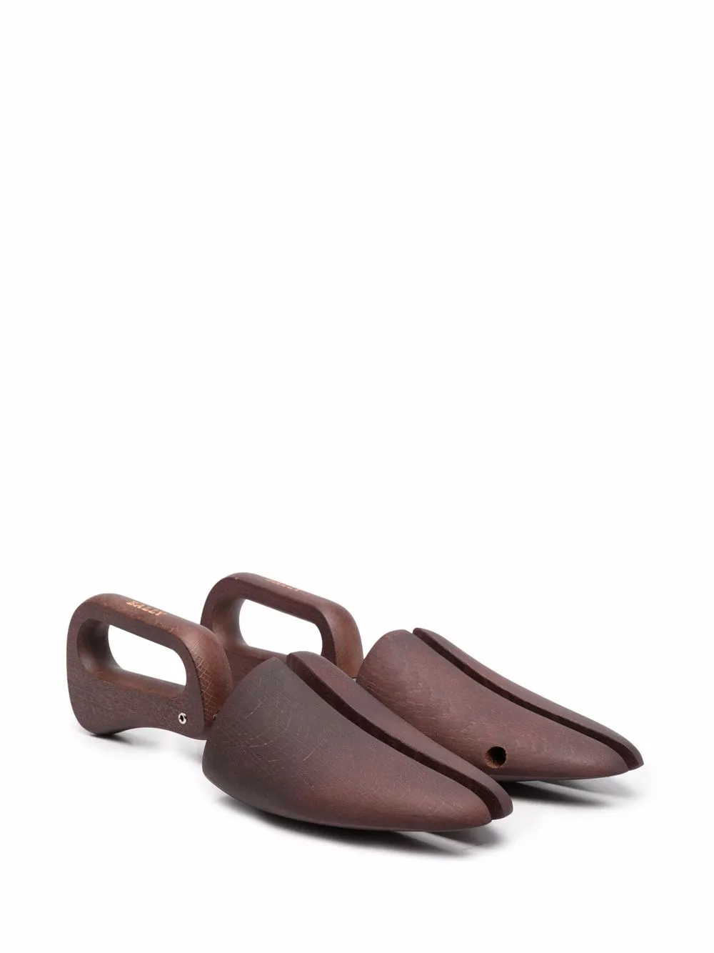 Bally wood shoe horns Brown