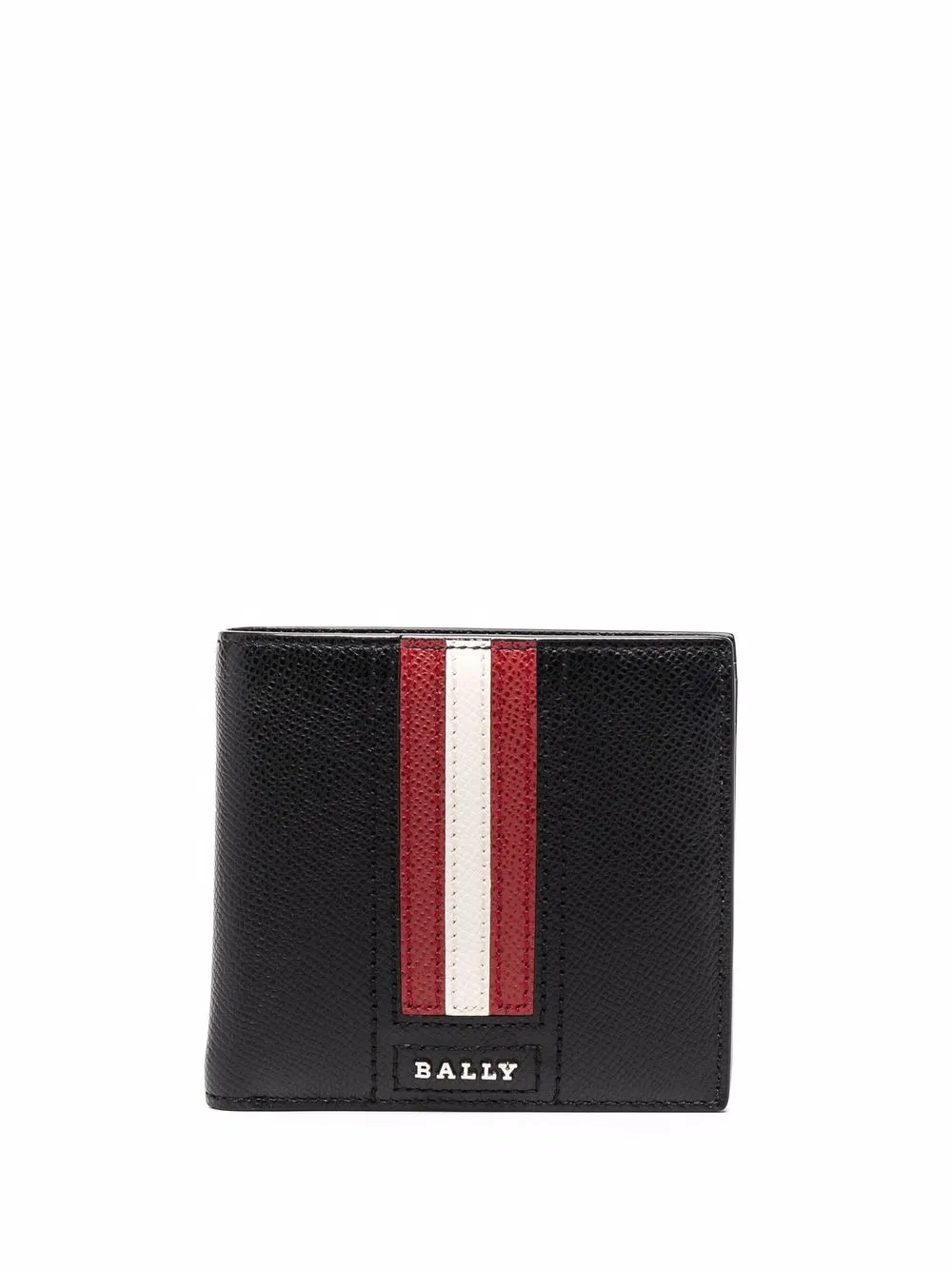 

Bally cartera con placa del logo - Negro