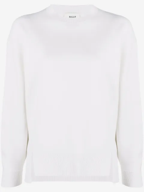 Bally front-slit detail jumper