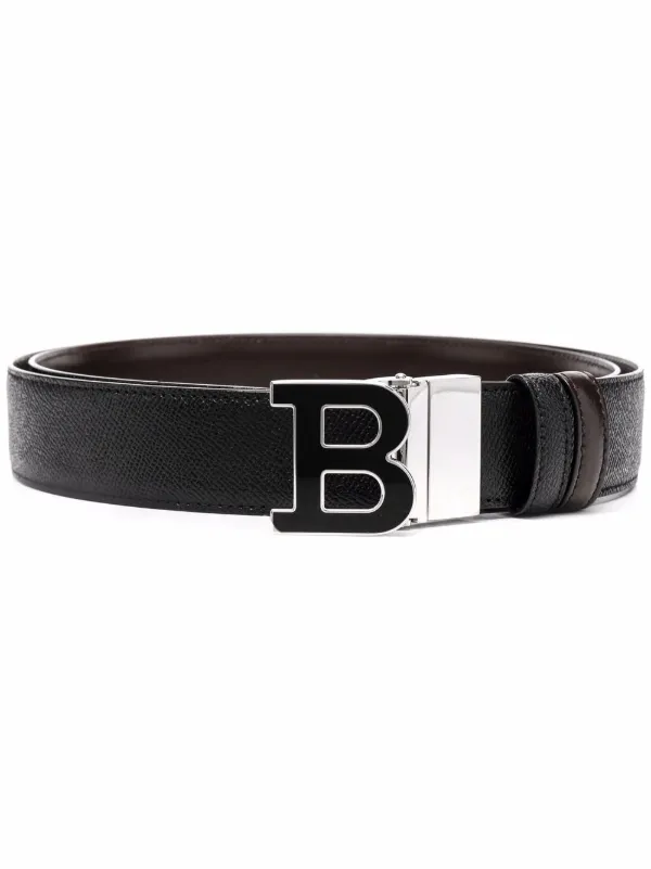 bally belt white