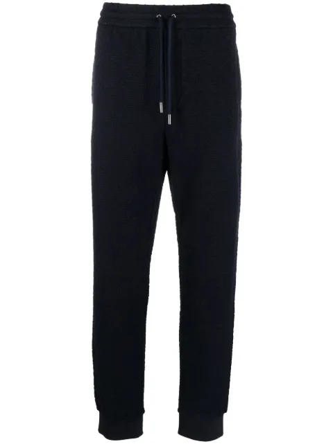 Bally embossed-monogram track pants