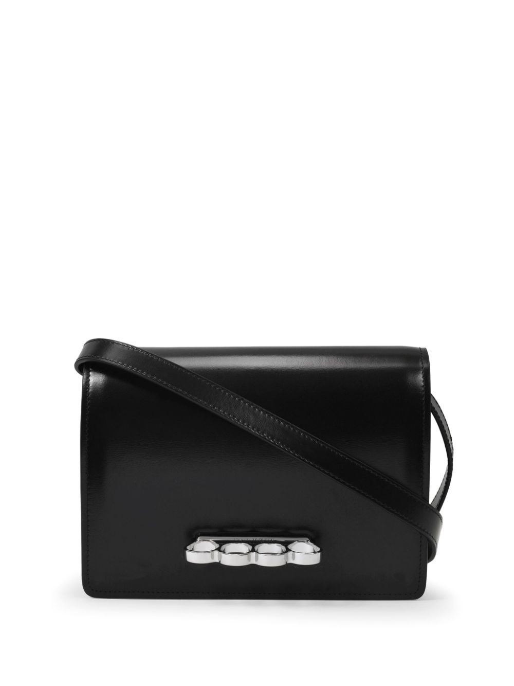 Alexander McQueen The Four Ring leather cross body bag Women