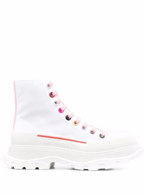 Alexander McQueen ankle lace-up sneakers Women