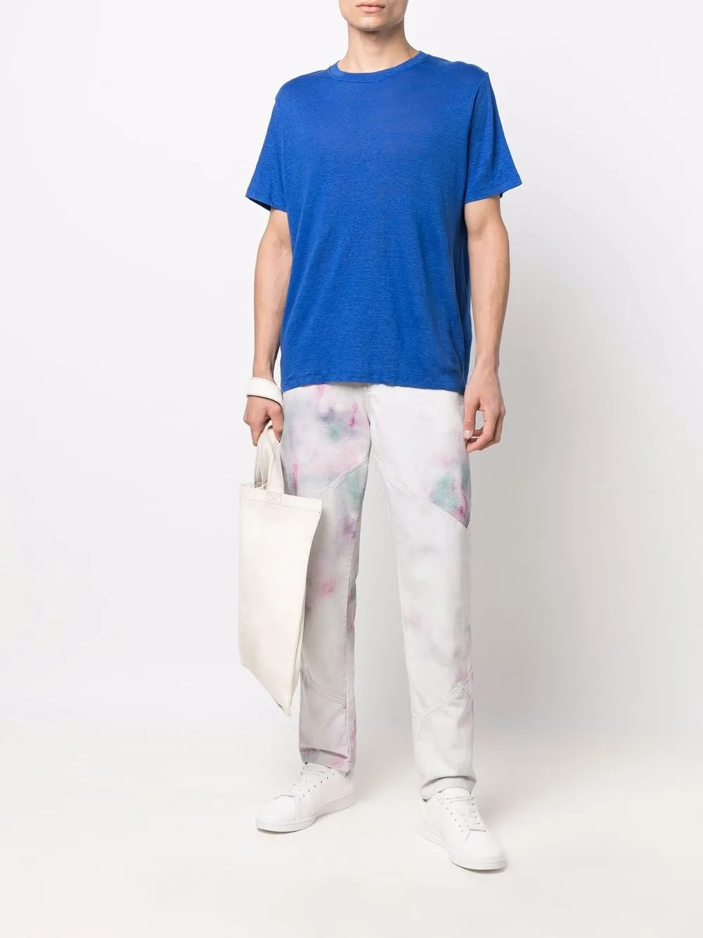 фото Isabel marant льняная футболка