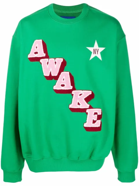 Awake NY suéter tejido con motivo en intarsia