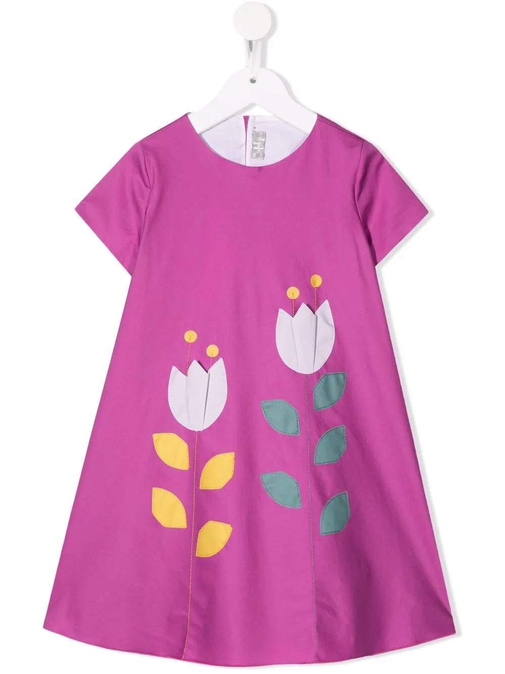 

Il Gufo vestido con parche floral - Morado