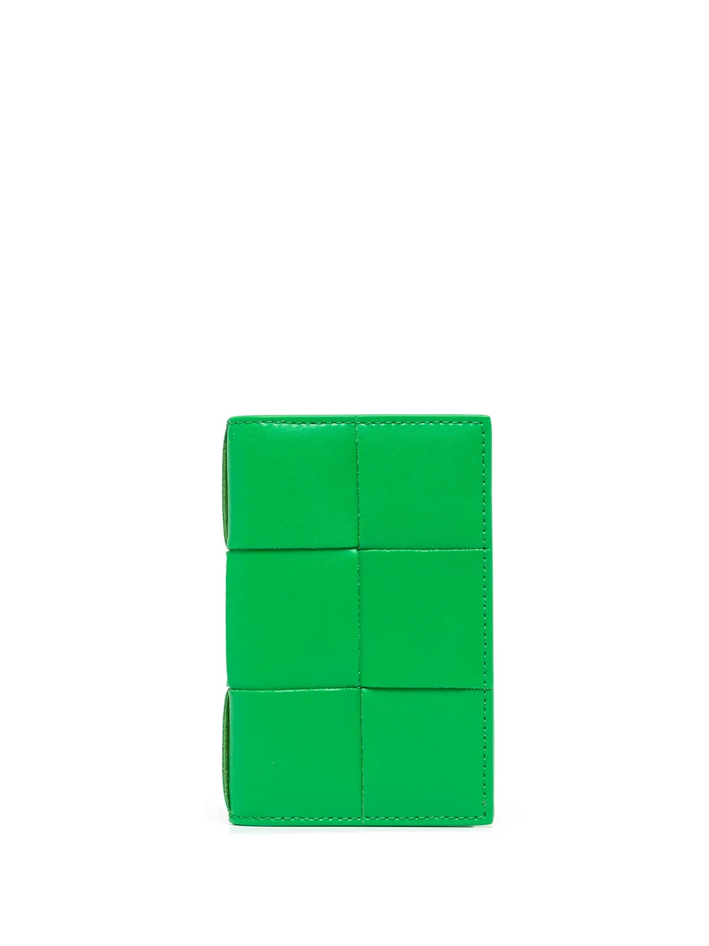 bottega veneta card holder green