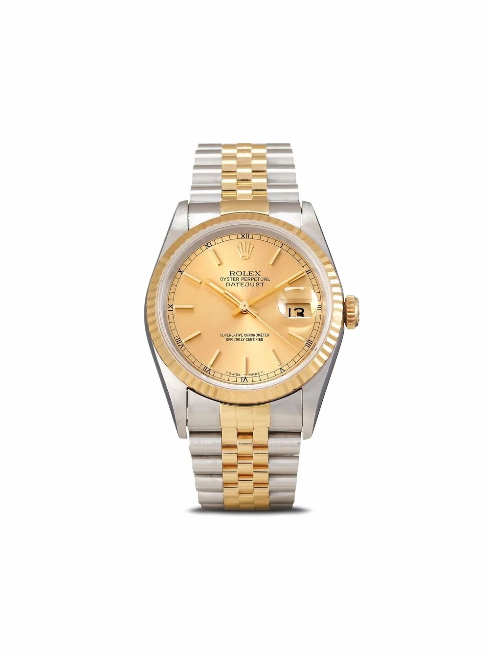фото Rolex наручные часы datejust pre-owned 36 мм 1996-го года
