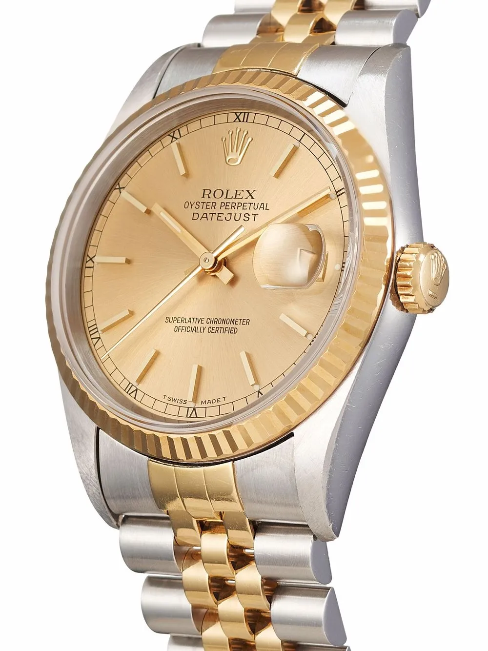 фото Rolex наручные часы datejust pre-owned 36 мм 1996-го года