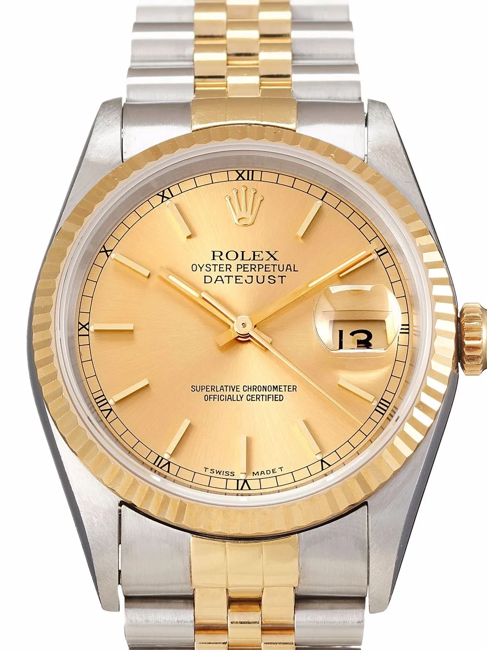 фото Rolex наручные часы datejust pre-owned 36 мм 1996-го года