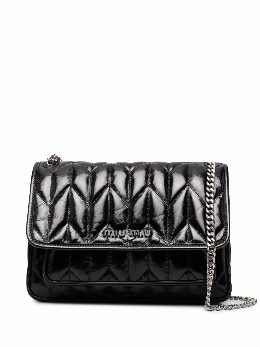 Miu Miu Quilted Leather Shoulder Bag Farfetch